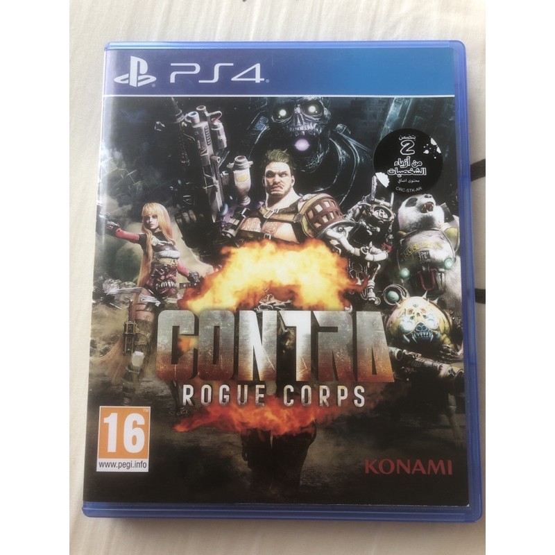 ps4 contra rogue corps มือสอง