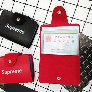 พร้อมส่ง กระเป๋าใส่นามบัตร SUPREME