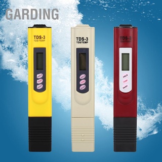 ปากกาทดสอบคุณภาพน้ําบริสุทธิ์ Tds Meter Tester 0 : 9999 Ppm จอแอลซีดีดิจิตอลแบบพกพา