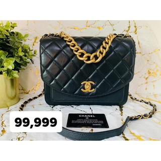 chanel flab bag 9” holo28