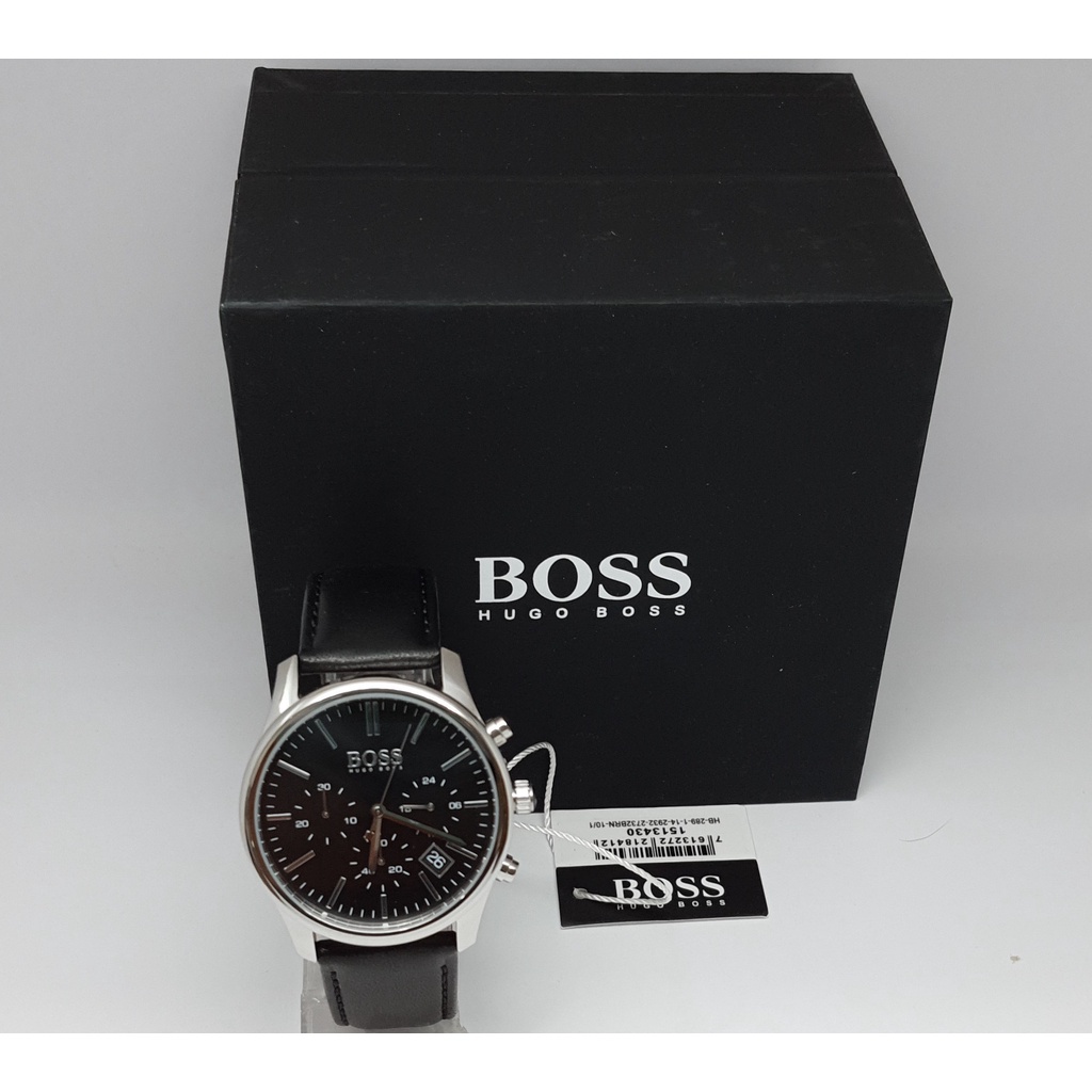 นาฬิกา HUGO BOSS MEN'S 1513430 QUARTZ CHRONOGRAPH พร้อมกล่อง (ใหม่) NO.01