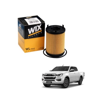 WIX WL10442 กรองน้ำมันเครื่อง ISUZU DMAX BLUE POWER1.9 ปี 2016-2021 บลูพาวเวอร์ 1.9 (กระดาษ)