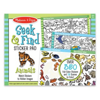 Melissa &amp; Doug - Seek &amp; Find Sticker Pad - Animal