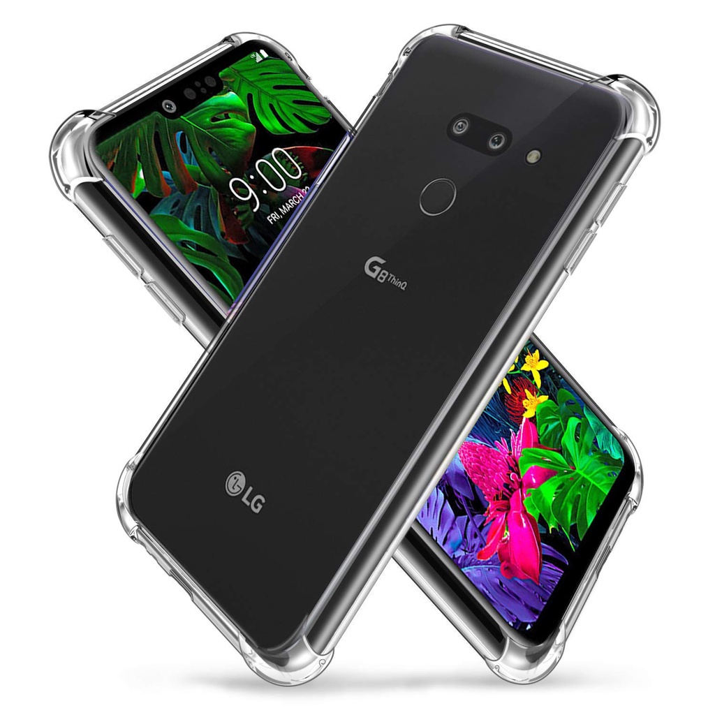 หรูหราTPUสําหรับLG Q52 Q60 K52 K42 K62 V60 ThinQ 5G V50S G8 S G7 V35 G8S ThinQกรณีSoft Slimโปร่งใสShockปกหลัง
