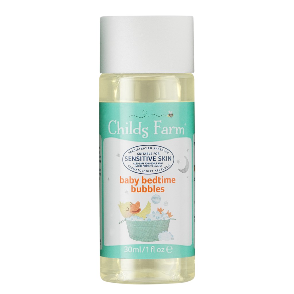 ชายด์ ฟาร์ม สบู่ทำฟองในอ่างอาบน้ำสำหรับทารก 30 มล (Childs Farm Baby Bedtime Bubbles, Organic Tangeri
