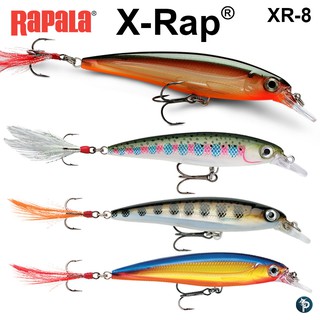 เหยื่อปลอม RAPALA X-RAP รหัส XR-8