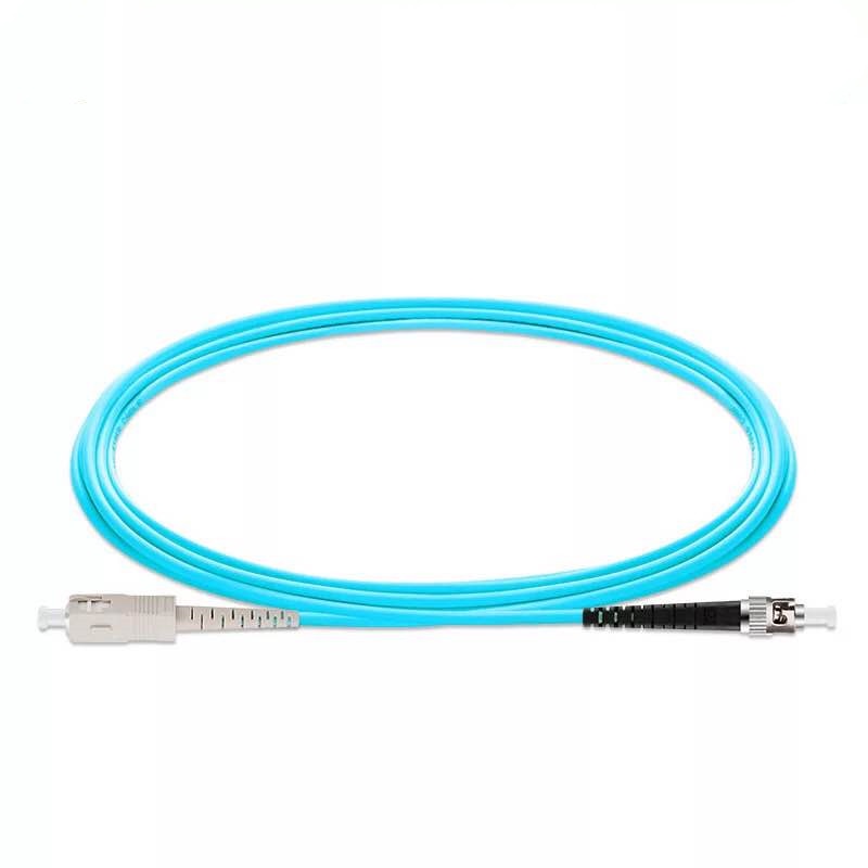 5PCS/lot SC/UPC-ST/UPC OM3 Fiber Optic Patch Cord 10G 50/125 Fiber Cable Multimode Simplex Optical J