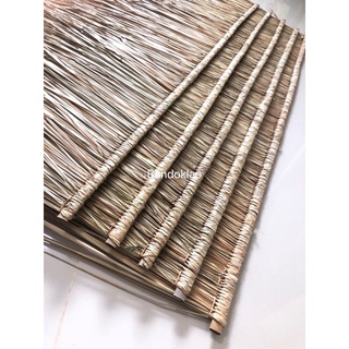 หญ้าคา หญ้าแฝก ตับหญ้าคา มุงหลังคา ความยาว155 กว้าง40,-50cm มุงฟาร์มไก่ ฟาร์มเห็ด หรือรีสอร์ท แต่งคาเฟ่