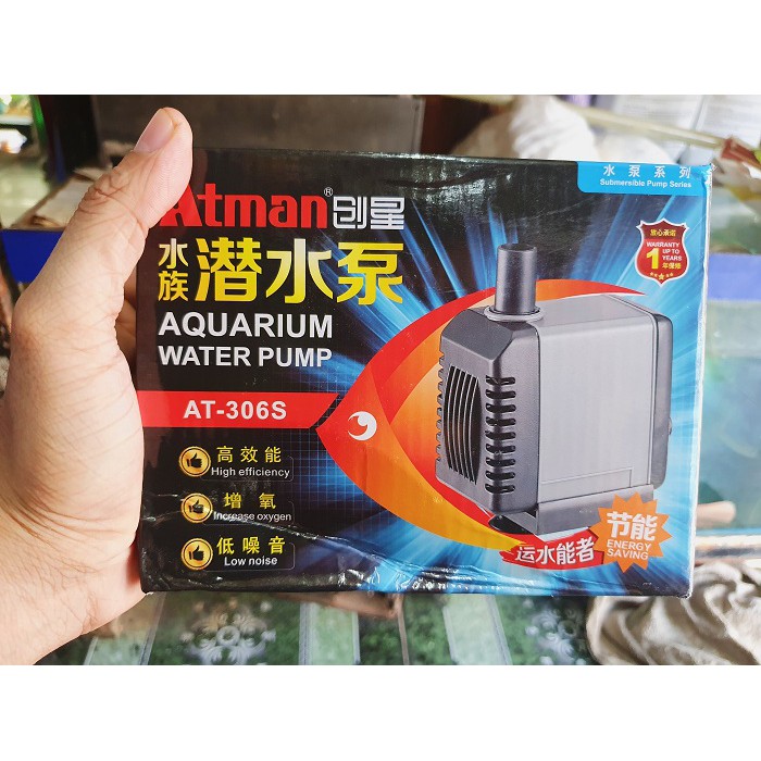 Atman FISH TANK WATER PUMP 27W 2M 2000L-H AT 306S