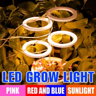 Full Spectrum Lampu Grow พืช LED Phyto โคมไฟ IP65กันน้ำ Hydroponic ปลูกโคมไฟ5V เต็นท์กล่อง Timer Dimmable Vegs Cultivo