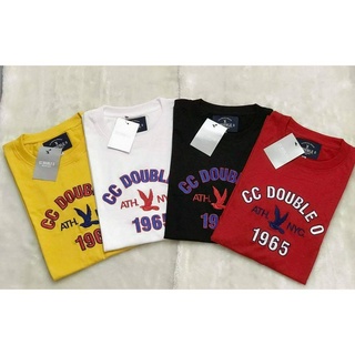 เสื้อยืดcotton 100% ปักลาย CC OO No 08