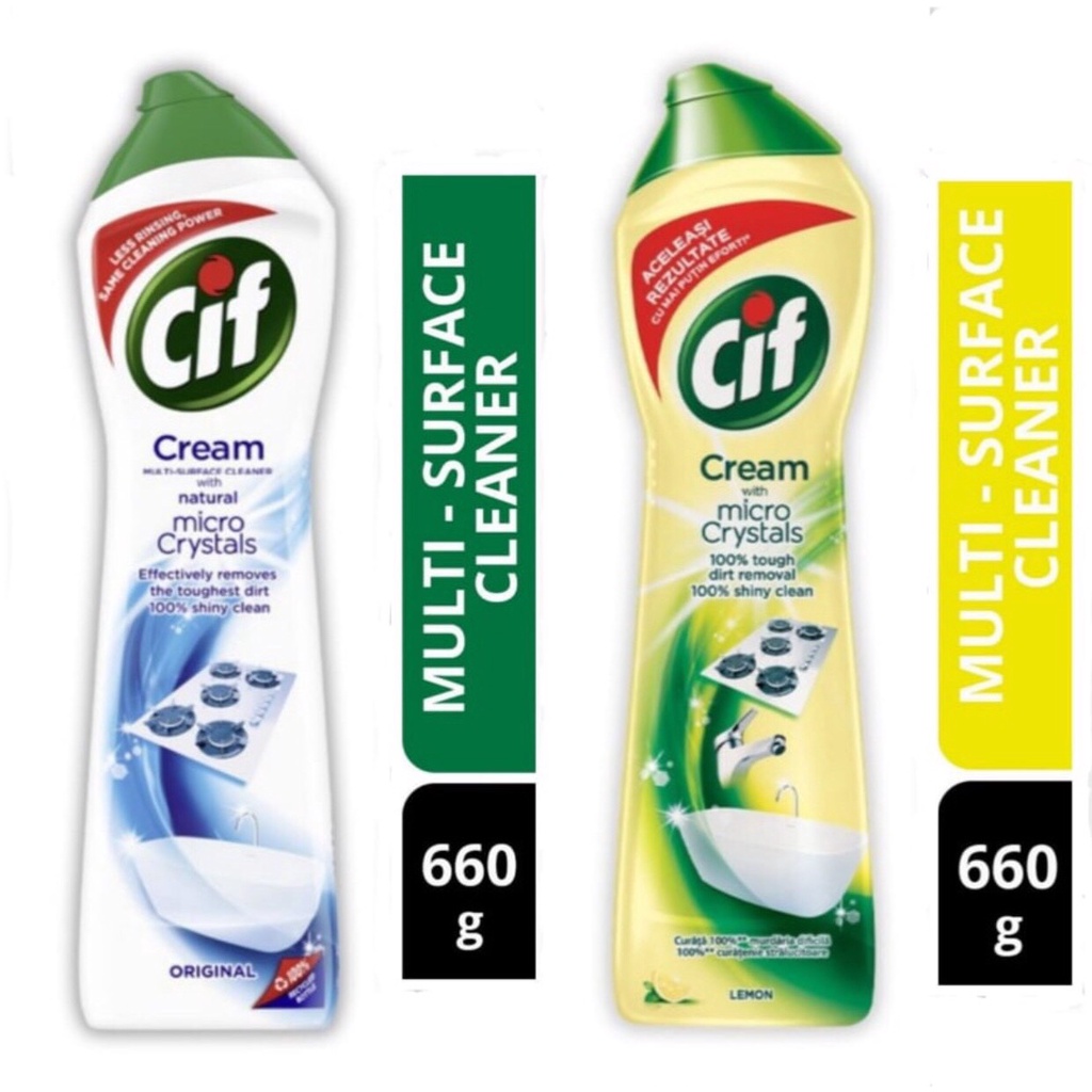 Cif Cleaning Cream  (ซิฟ) ครีมทำความสะอาดขจัดคราบฝั่งลึก