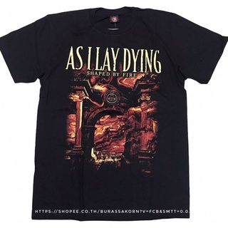 คอตต้อนคอกลม□▤ஐเสื้อวง As I Lay Dying t-shirts rockS-5XL