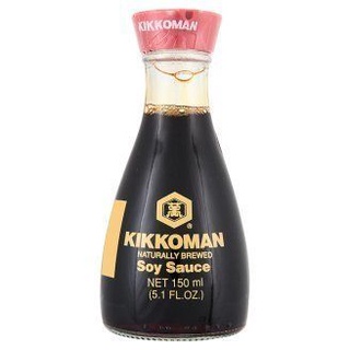 (แพ็ค2)Kikkoman Soy Sauce 150ml/คิคโคแมน ซีอิ๊ว 150มล