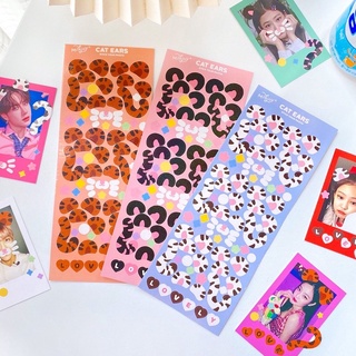 🌟Cat Ears Sticker สติ๊กเกอร์ตกแต่งหูแมว หูกระต่าย หูเดวิล สติกเกอร์น่ารัก