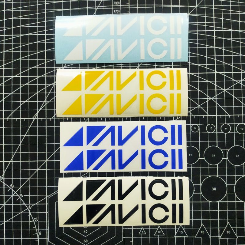 สติ๊กเกอร์ตัด AVICII stiker