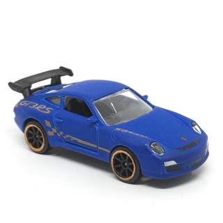 Majorette Porsche 911 GT3 - ลาย GT3 RS - Matte Blue Color /Wheels 8SBOL /scale 1/59 (3 inches) no Package