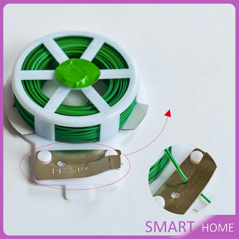SMART ลวดรัดต้นไม้ ลวดดัดกิ่ง เนคไททำสวน ลวดมัดสายไฟ ลวดอเนกประสงค์ gardening tie - รูปที่ 3