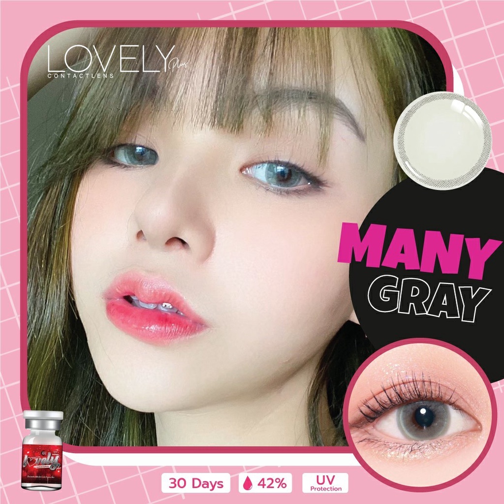 💋 สุดปัง ค่าสายตา 200 💋  คอนแทคเลนส์!!  บิ๊กอาย สุดปัง คอนแทคเลนส์ รายเดือน มีอย แถมตลับฟรี เลนส์นิ่ม สวยปังมาก