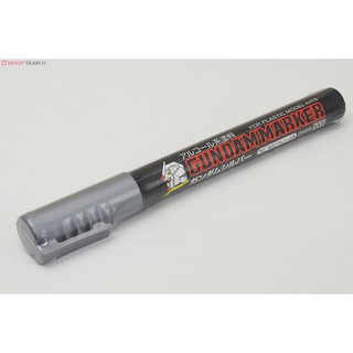 (พร้อมส่ง) กันดั้มมาร์คเกอร์ ปากกาทำสีโมเดล GM05 Gundam Marker (Metalic) Gundam Silver