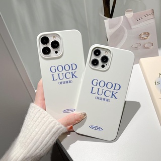 เคสโทรศัพท์มือถือแบบแข็ง ลายนําโชค สําหรับ iPhone 11 11ProMax 12 12Pro 12ProMax 13 13Pro 13ProMax 14 14Pro 14Plus 14ProMax