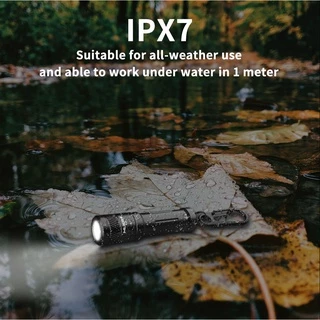Mijomi K2 มินิพวงกุญแจไฟฉาย 100Lumens Samsung LED AAA แบตเตอรี่ IPX7 กันน้ําแบบพกพาไฟฉาย LED น้ําหนักเบา Key Light ดีสําหรับ EDC, เดินป่า, Camping Christmas gift