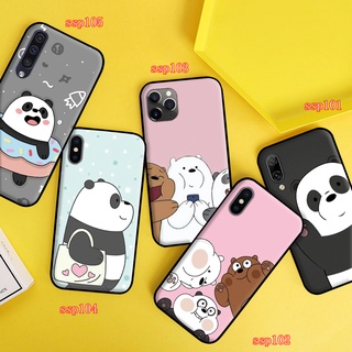 เคสโทรศัพท์ซิลิโคน ลายหมีน้อยสามตัว สําหรับ Samsung A10 A10S A20 A30 A20S A01 EU A51 A91 M10 S7 S20 Ultra