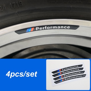 สติกเกอร์ติดล้อรถยนต์ สําหรับ BMW X5 E53 E70 F15 G05 X6 E71 E72 F16 X3 E83 F25 G01 X4 F26 G02 X1 E84 F48 4 ชิ้น