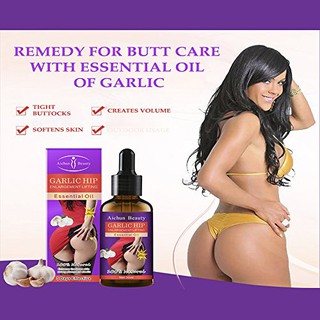 (ของแท้/พร้อมส่ง) Aichun Beauty Garlic Hip Butt Enlargement Lifting Essential Oil Big Ass Fast 30ml