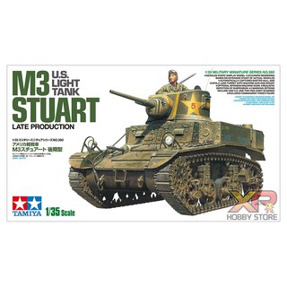 [Tamiya] 1/35 : US Light Tank M3 Stuart Late Production (TA 35360)