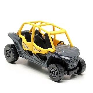 Majorette - Polaris RZR XP4 1000 EPS - Explorer - Yellow/Black Color /scale 1/61 (3 inches) no Package