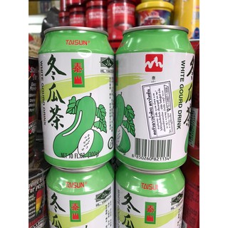 น้ำชาฟัก น้ำฟักเขียว ตงกวาฉา 冬瓜茶 white gourd drink ( 1 ลัง 24 กระป๋อง )