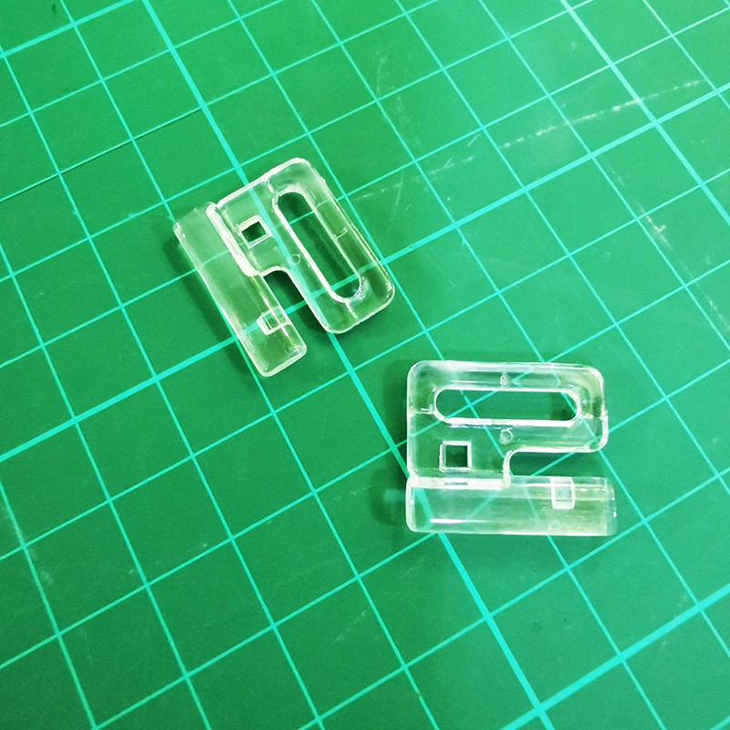 MM02072 คลิปใส 1.6 cm.ตกแต่งชุดว่ายน้ำ ชุดชั้นใน เดรส เสื้อแฟชั่นอื่น ๆ ขนาดความกว้าง 1.6 ซม.