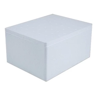 กล่องโฟม กล่องเก็บความเย็น กล่องโฟมเก็บความเย็น ขนาด 3 กิโลกรัม (3 kg size 20.7 x 26.7 x 14 cm) ลังโฟม