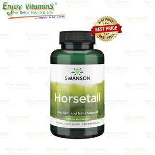 Swanson Horsetail 500 mg 90 Capsules (Exp.10/2025)