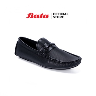 Bata Flexible บาจา รองเท้าลำลอง รองเท้าแบบสวม รองเท้าสลิปออน สำหรับผู้ชาย รุ่น Frame สีดำ 8416025