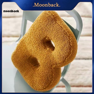 &lt;moonback&gt; หมอนโยน ลายตัวอักษรภาษาอังกฤษ อุปกรณ์ประกอบฉากเกมโซฟา