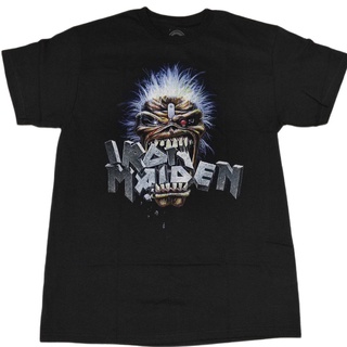 เสื้อยืดคอกลม[COD] เสื้อยืดวงIRON MAIDEN ลิขสิทธิ์แท้ oversizeS-5XL