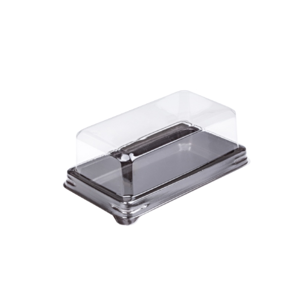 กล่องเบเกอรี่ กล่องแยมโรล E86 ฐานน้ำตาล