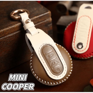 Suitable for MINI COOPER key case COUNTRYMAN CLUBMAN COUNTRYMAN JCW CLUBMAN F54 F55 F56 F57 F58 F60 leather key case