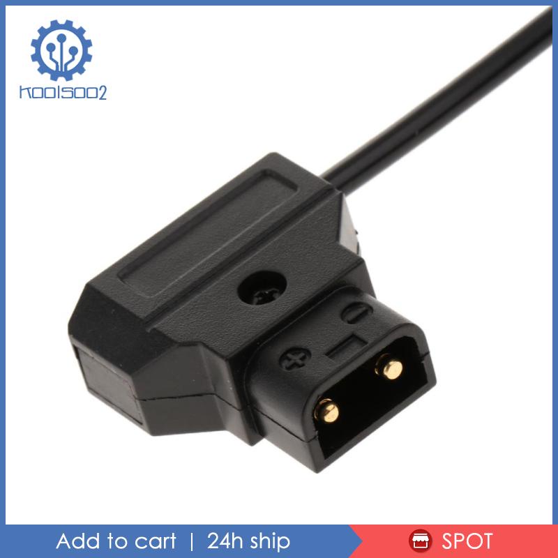 D-Tap naar NP-F550 Dummy batterij, spiraal-stroomkabel voor NP-F970
