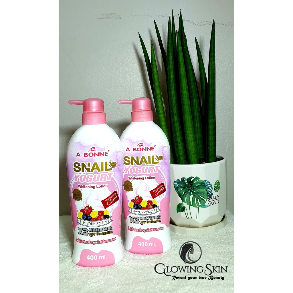 A BONNE Snail Yogurt Whitening Lotion