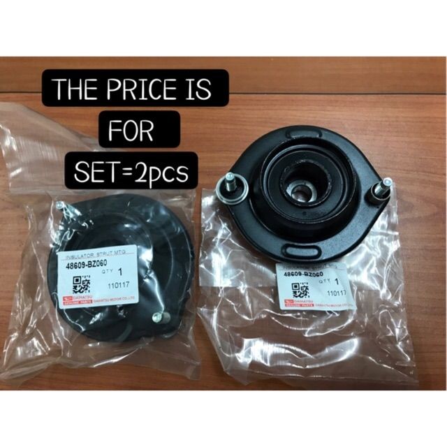 1PAIR ALZA AXIA MYVI LAGI ด้านหน้าที่ดีที่สุด MOUNTING ABS MOUNTING ABS MOUNTING
