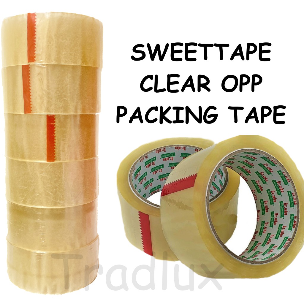 SWEETTAPE CLEAR OPP PACKING TAPE (เมลามีน)