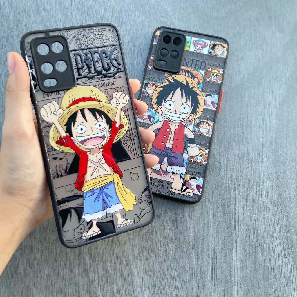 เคสโทรศํพท์มือถือ เคสกันกล้องTPUลายการ์ตูนมีลายวันพีช(สิ้นค้าพร้อมส่ง)สำหรับรุ่นของOPPOA16 A15-A15S-A73-A57-A59-F1S-A37-