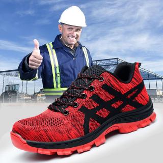 รองเท้าเซฟตี้ รองเท้า SafetyLightweight Breathable Protective Welding shoes [มีน้ำหนักเบา] รองเท้าหัวเหล็ก รองเท้าเซฟตี้