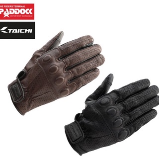 TAICHI ถุงมือ รุ่น RST435 TT LEATHER MESH GLOVE