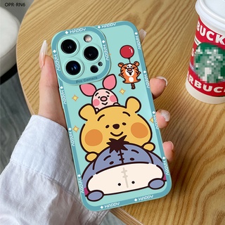 OPPO Reno 5 6 5F 6Z Pro 4G 5G เคสออปโป้ สำหรับ TPU Cartoon Winnie The Pooh เคส เคสโทรศัพท์ เคสมือถือ Full Cover Shockproof Cases