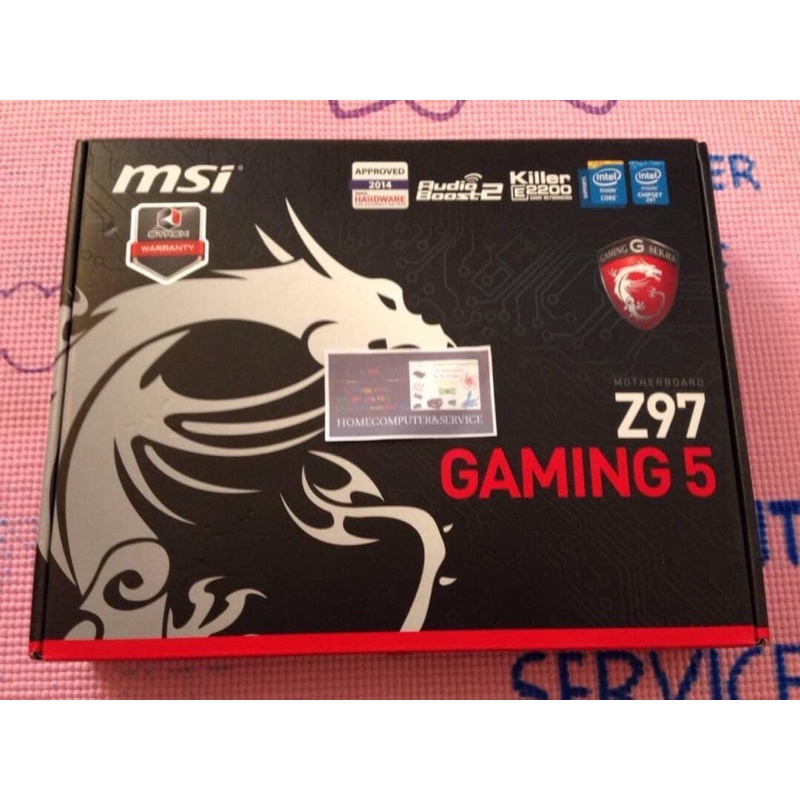 MSI Z97 GAMING 5 …..