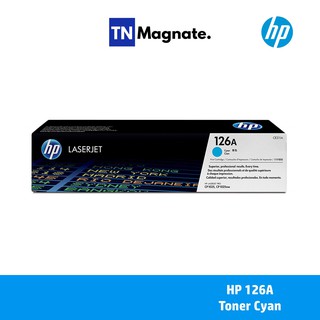 [หมึกพิมพ์เลเซอร์] HP 126A Cyan Original LaserJet Toner Cartridge CE311A (สีน้ำเงิน)